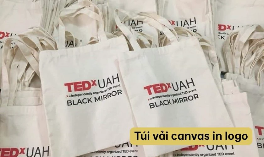 Túi vải canvas là món quà thân thiện với môi trường