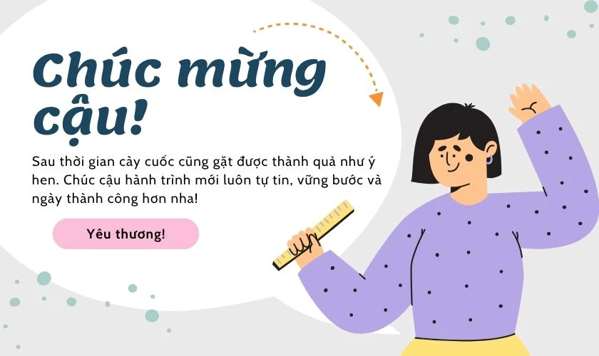 Gợi ý lời chúc tặng kèm cho tân sinh viên vào đại học