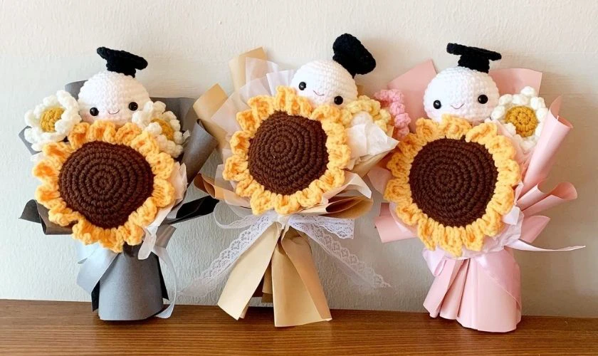 Hoa len handmade vĩnh cửu
