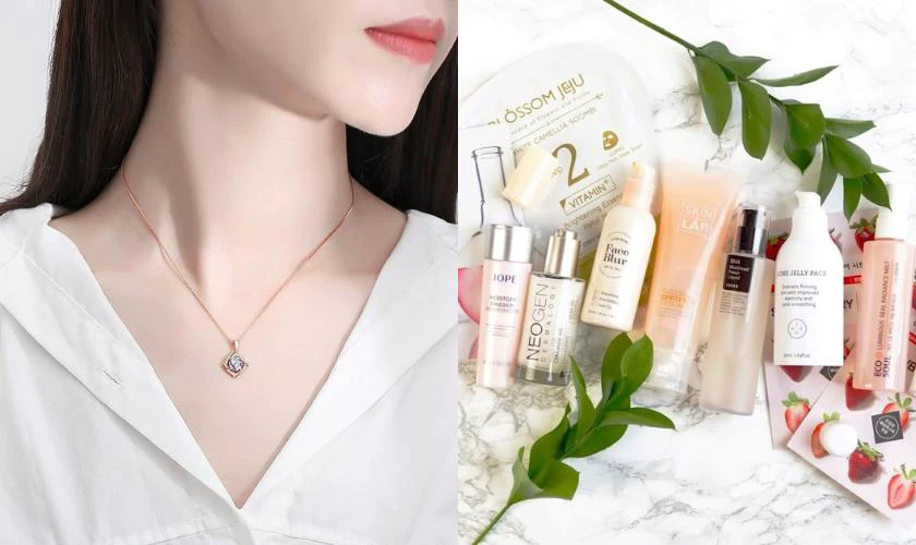 Đồ trang sức, mỹ phẩm dành tặng vợ