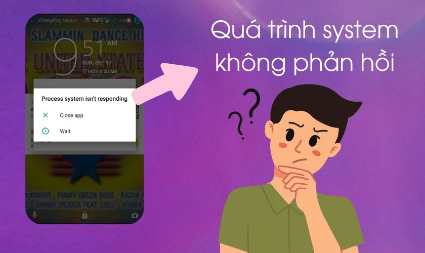 Qu&aacute; tr&igrave;nh system kh&ocirc;ng phản hồi l&agrave; g&igrave;?