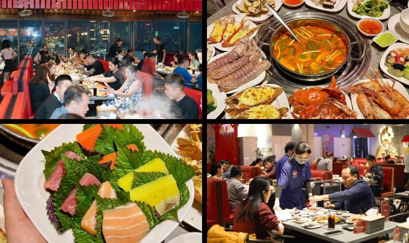 Quán ăn ngày 8/3 ấm cúng