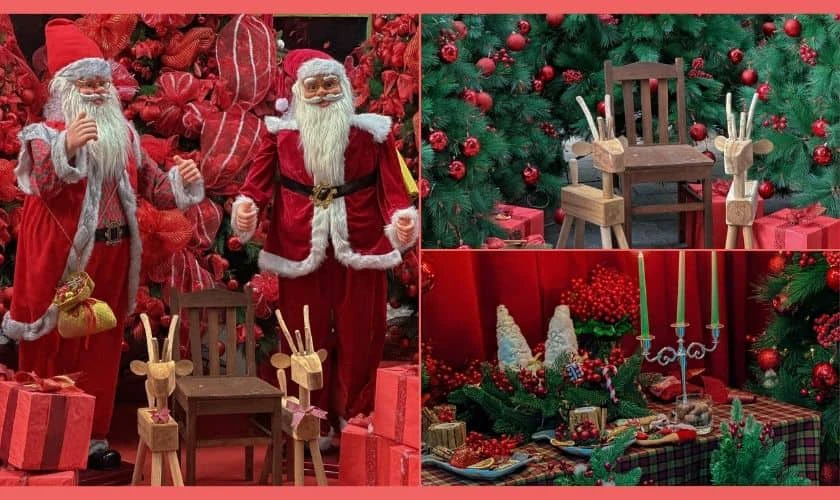 Qu&aacute;n cafe trang tr&iacute; Noel quận 10