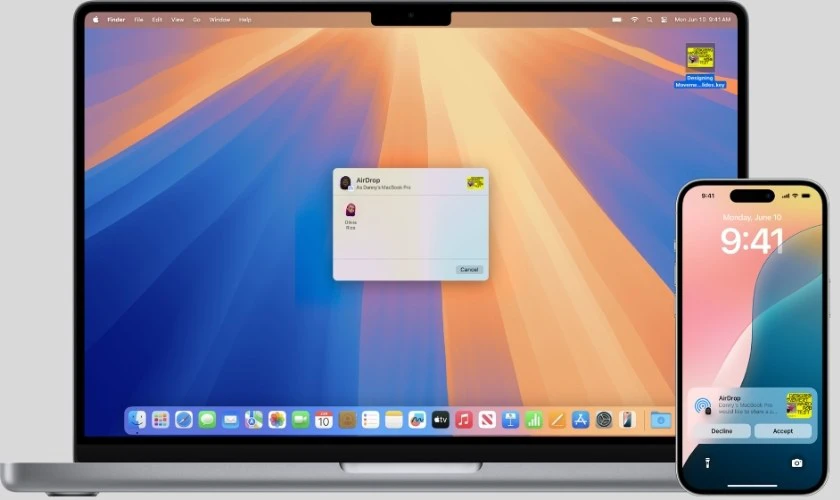 C&aacute;ch gửi video qua AirDrop hoặc Google Drive