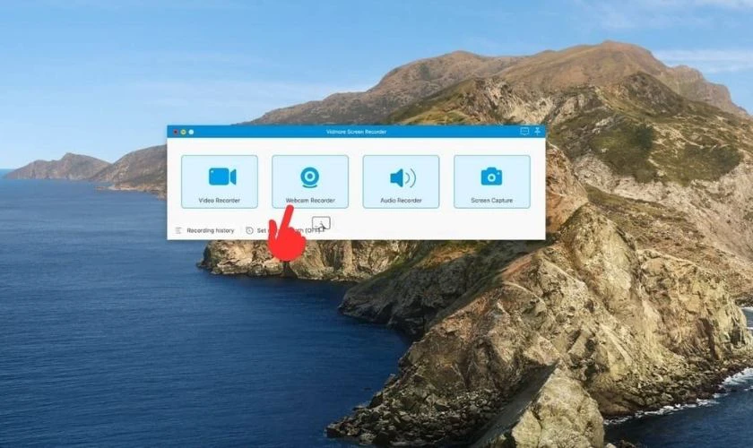 C&aacute;ch quay m&agrave;n h&igrave;nh MacBook bằng app Vidmore Screen Recorder
