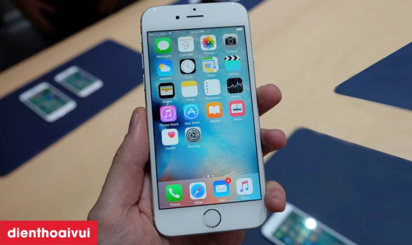 M&agrave;n h&igrave;nh của iPhone 6S Plus 128GB cũ trầy xước