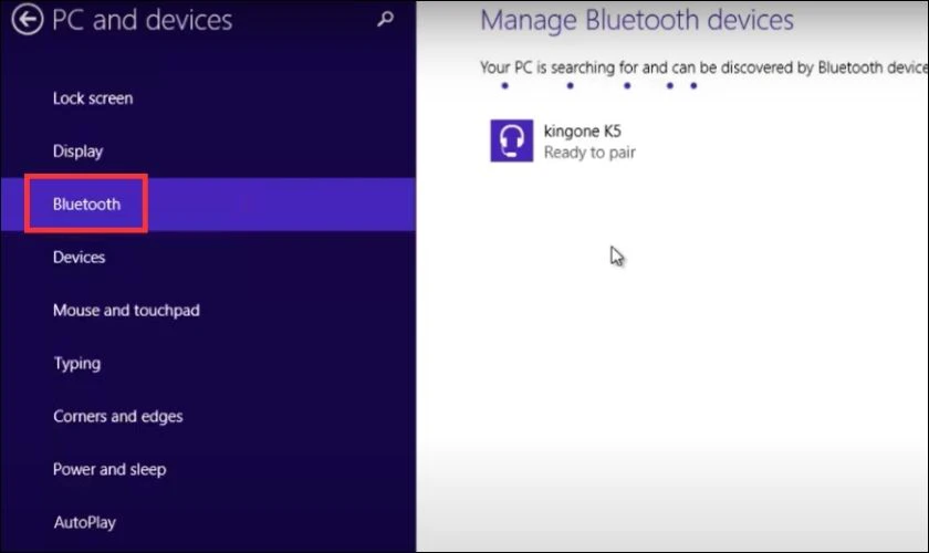 Cách bật Bluetooth trên máy tính win