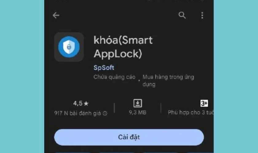 Hướng dẫn cách khóa ứng dụng trên điện thoại samsung bằng ứng dụng thứ 3