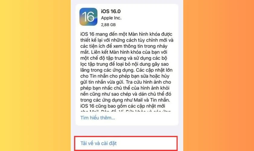 Bấm chọn phi&ecirc;n bản cần cập nhật v&agrave; tải về