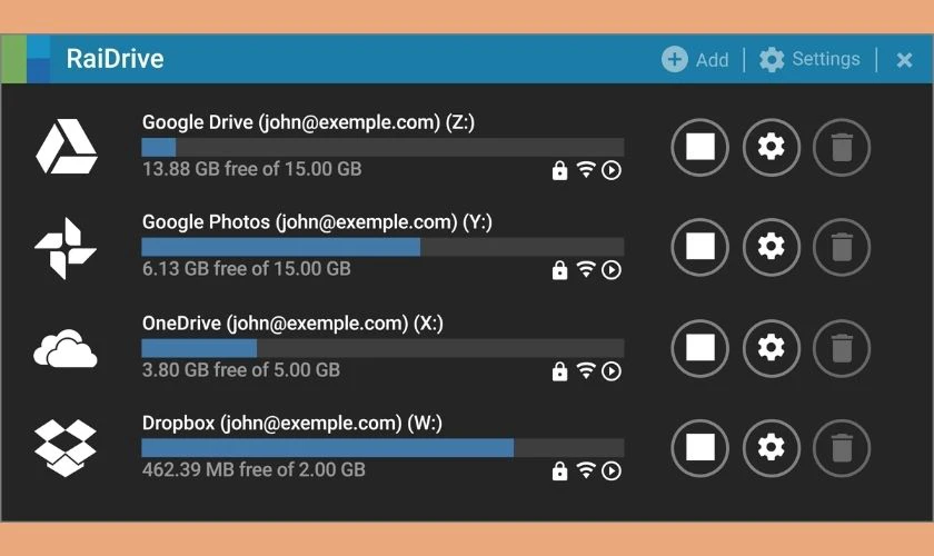 RaiDrive l&agrave; g&igrave;