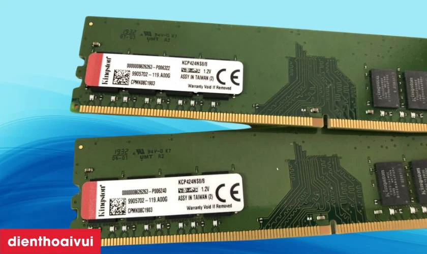 Th&ocirc;ng tin chi tiết về RAM 8GB DDR4 3200MHz Kingston