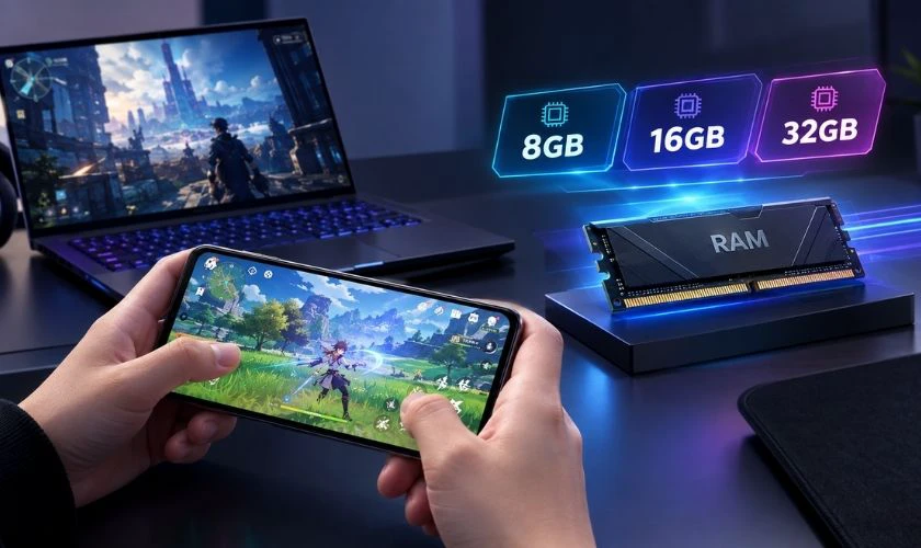 Các yếu tố cần cân nhắc khi chọn RAM chơi game