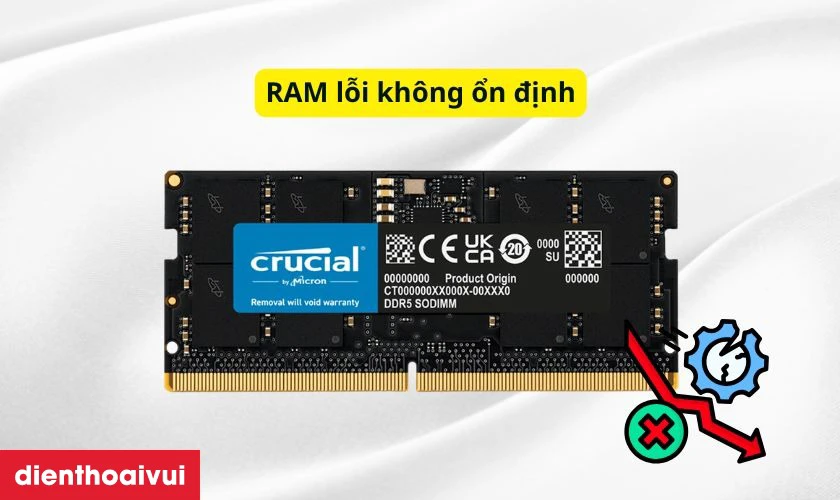 Rủi ro tiềm ẩn khi mua RAM cũ kh&ocirc;ng r&otilde; nguồn gốc
