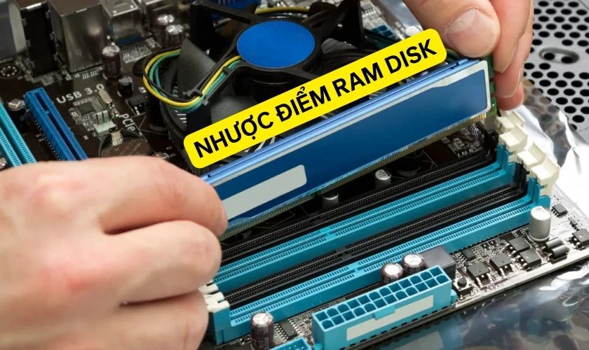 Nhược điểm của RAM Disk