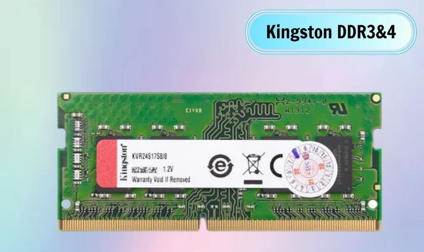 Kingston DDR4 và DDR3 RAM