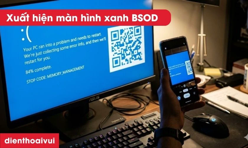 RAM hoạt động kh&ocirc;ng ổn định g&acirc;y lỗi