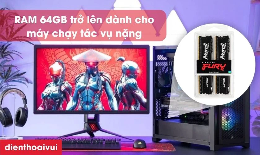 Chọn dung lượng theo nhu cầu sử dụng