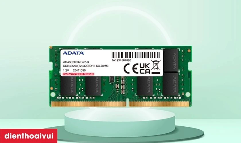 Adata DDR4 cũ uy t&iacute;n chất lượng