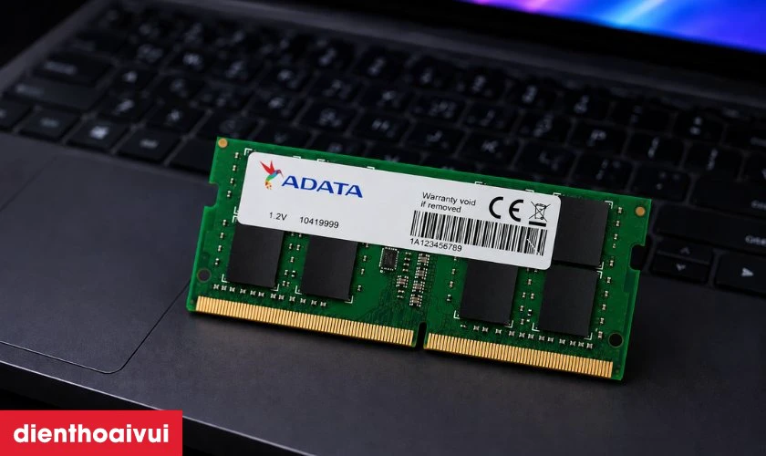 Ưu điểm khi mua RAM laptop Adata DDR4 8GB BUS 3200 cũ đẹp