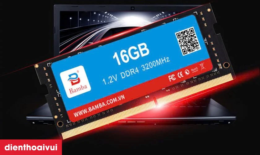 Hiệu năng của RAM laptop Bamba DDR4 16GB BUS 3200