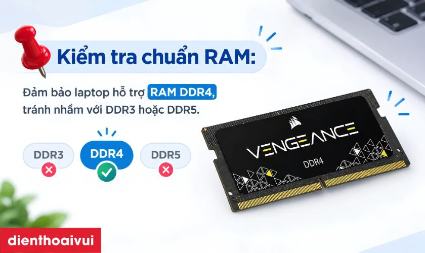 Trước khi lắp RAM Corsair DDR4 16GB cần kiểm tra gì?