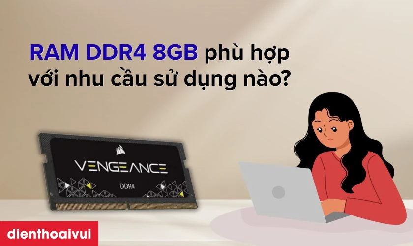 RAM laptop Corsair DDR4 8GB 3200