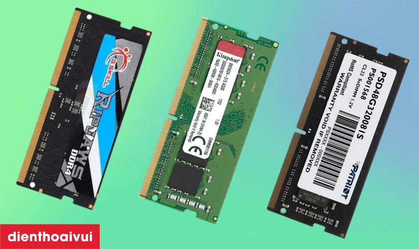 So s&aacute;nh G.Skill Ripjaws DDR4 8GB Bus 3200 với c&aacute;c mặt h&agrave;ng tương tự