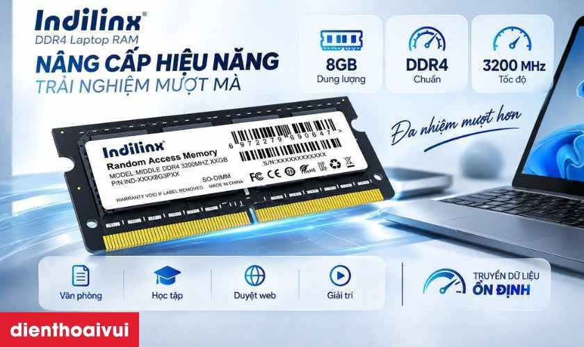 Thông tin cần biết trước khi mua RAM Indilinx DDR4 8GB