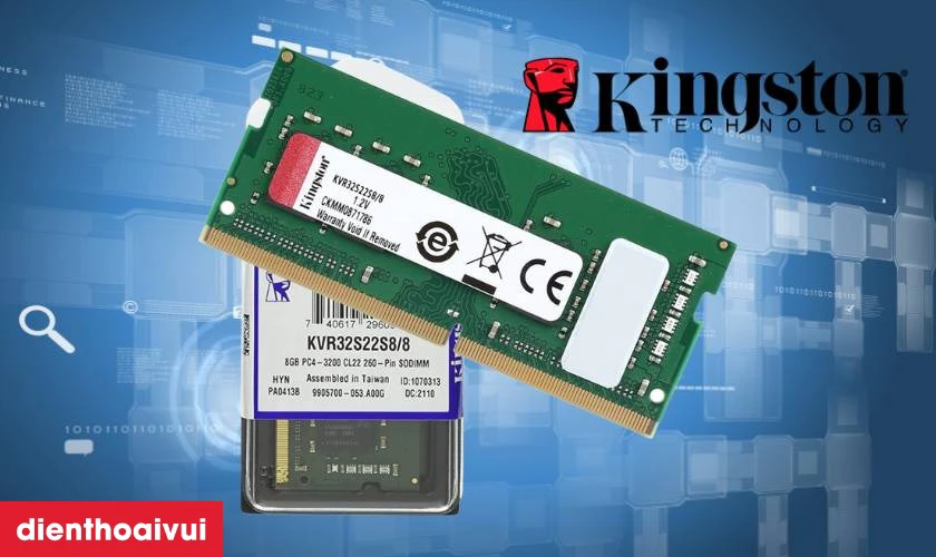RAM laptop Kingston DDR4 4GB Bus 3200MHz
