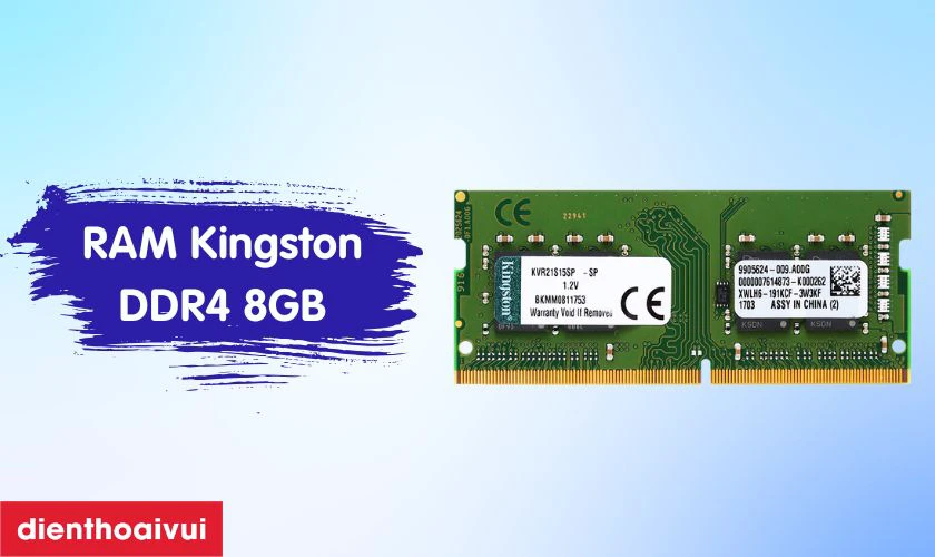 Th&ocirc;ng tin chi tiết về RAM laptop Kingston DDR4 8GB bus 2666