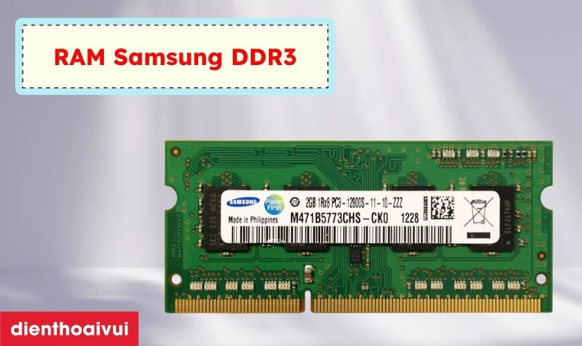 C&aacute;c d&ograve;ng RAM Samsung cũ phổ biến