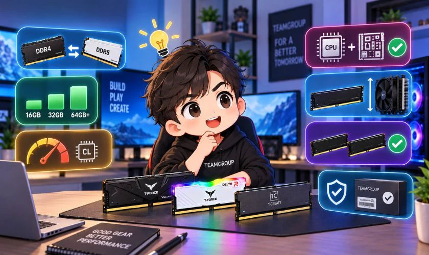 Những lưu ý khi mua RAM TeamGroup