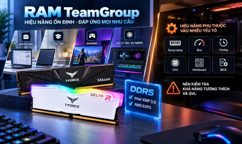Đánh giá chi tiết RAM TeamGroup có tốt không