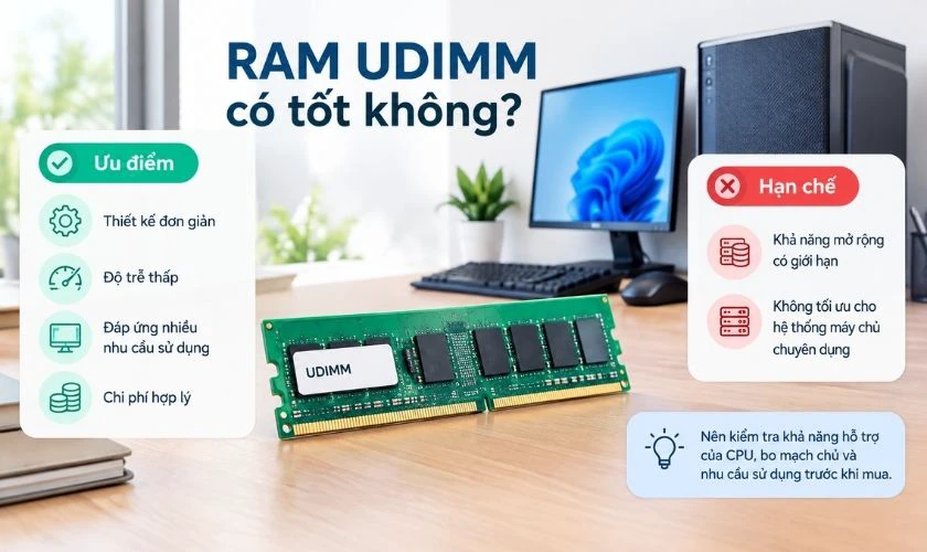 RAM UDIMM có tốt không?