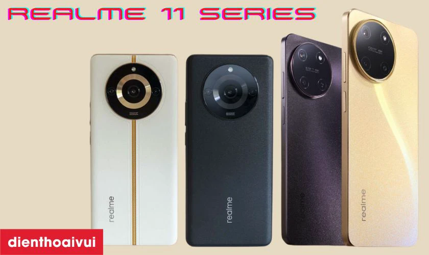 Giới thiệu chung về d&ograve;ng điện thoại Realme 11 series