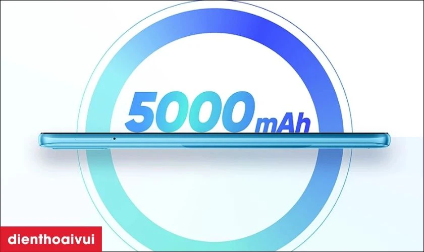 Trải nghiệm suốt ng&agrave;y d&agrave;i vi&ecirc;n pin lớn 5.000mAh