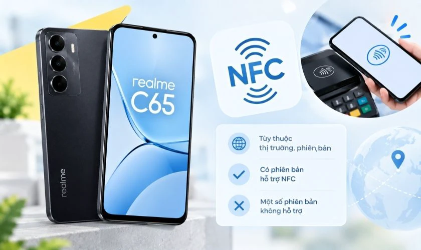 Reamle C65 có NFC không?