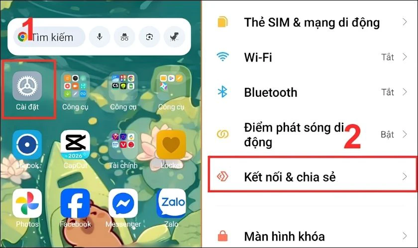 Cách bật NFC trên Reamle C65 đơn giản, chi tiết