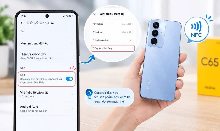 Xác nhận tính năng thực tế thay vì chỉ dựa vào tên sản phẩm