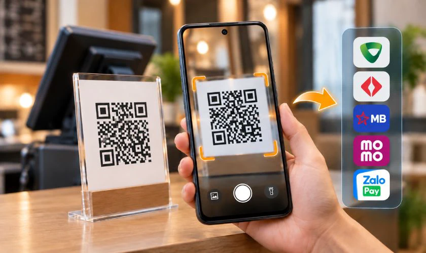 Cách thanh toán và thực hiện tác vụ không cần NFC trên realme C75
