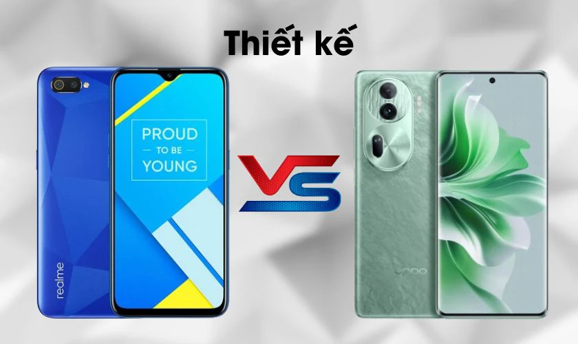 Điện thoại Realme v&agrave; OPPO - C&aacute;i n&agrave;o tốt hơn về thiết kế