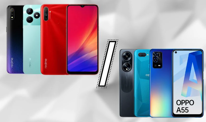 N&ecirc;n chọn mua điện thoại Realme v&agrave; OPPO c&aacute;i n&agrave;o tốt hơn