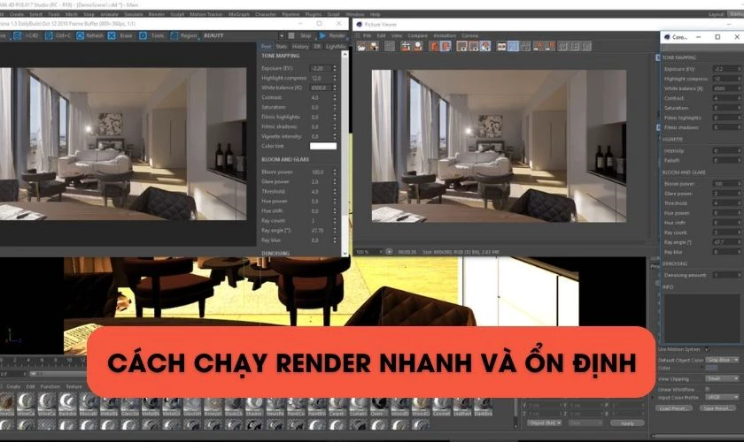 Cách chạy Render nhanh và ổn định hơn