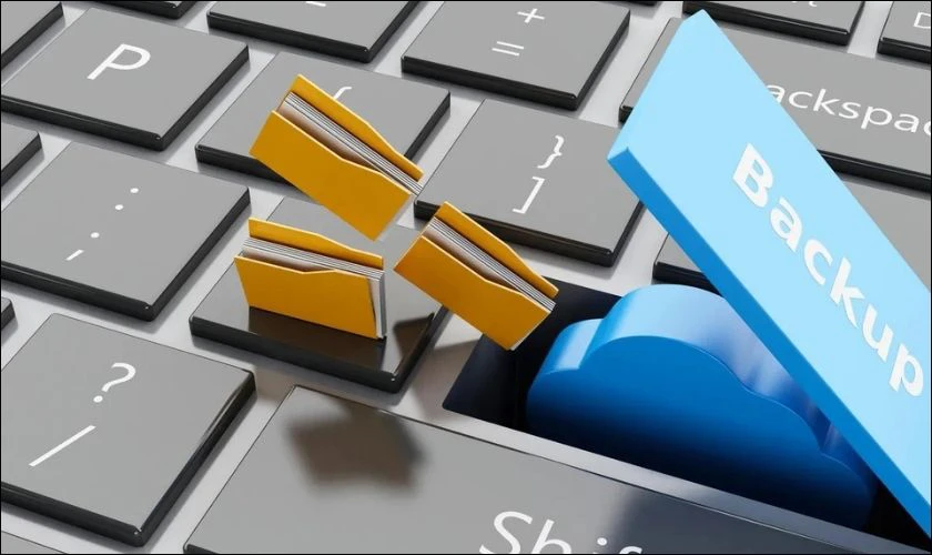 Lưu trữ dữ liệu quan trọng để tr&aacute;nh mất m&aacute;t dữ liệu của m&aacute;y