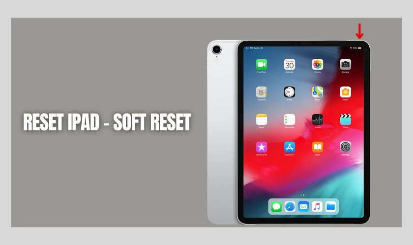 C&aacute;ch reset iPad