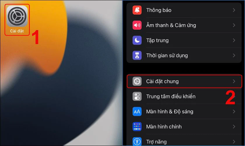 Reset iPhone 11 trong C&agrave;i đặt