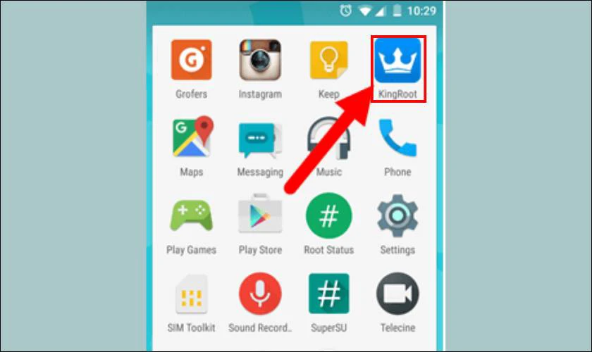 C&aacute;ch Root điện thoại Android bằng KingRoot