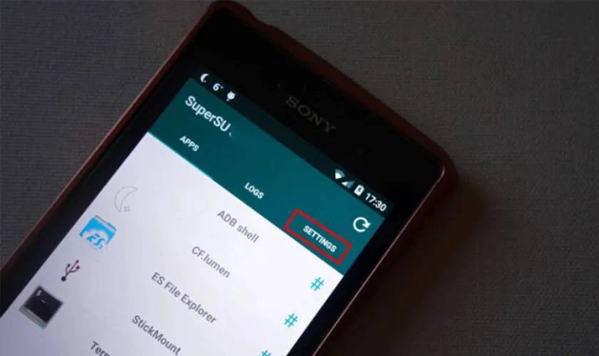C&aacute;ch Root Android bằng SuperSU