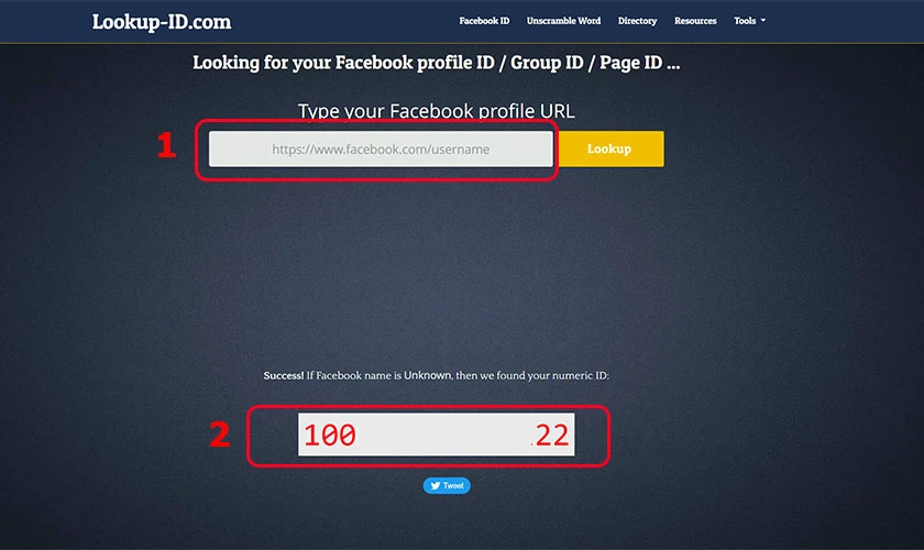Đăng nhập bằng ID t&agrave;i khoản hoặc Email nếu Facebook bị từ chối truy cập