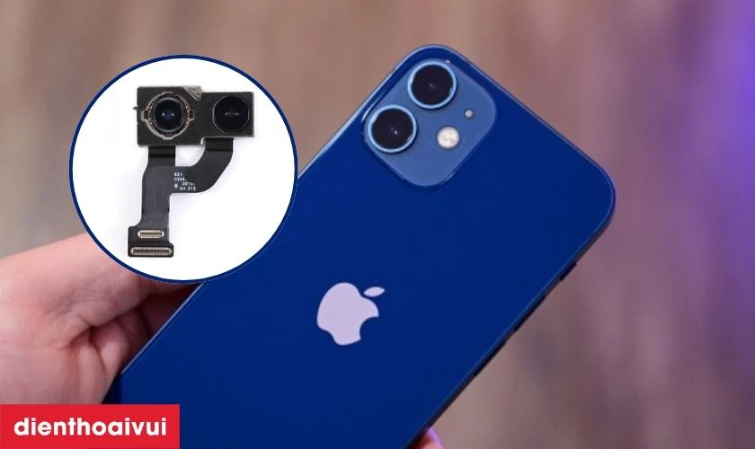 Tại sao n&ecirc;n rửa đốm camera sau iPhone 12 thay v&igrave; thay mới?